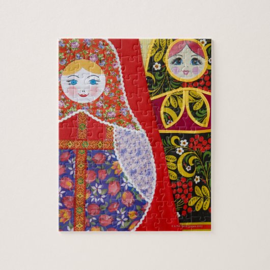 Puzzle Peinture de la poupée russe Matryoshka (Vertical)