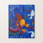 Puzzle Peinture de l'Alimentation des Canards (Vertical)