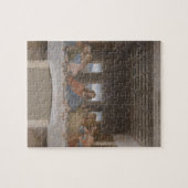 Puzzle Peinture de Leonardo da Vinci de dernier dîner (Horizontal)