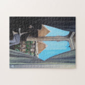 Puzzle Peinture de l'hôtel Pyramisa par Alfred Fox (Horizontal)