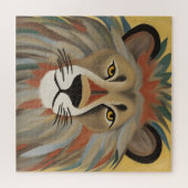 Puzzle Peinture de lion (Horizontal)