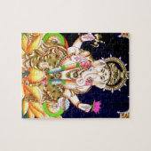 PUZZLE PEINTURE DE LOTUS GANESHA TANJORE (Horizontal)