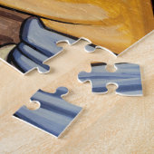 Puzzle Peinture de mains dans une église (Côté)