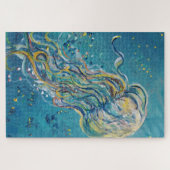 Puzzle peinture de méduse (Horizontal)