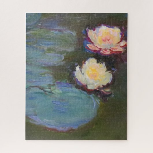 Puzzle Peinture de nénuphars d'étang de Monet (Vertical)