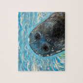 Puzzle Peinture de phoque en pop-up (Vertical)