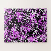 Puzzle Peinture de plaque dans l'orchidée (Horizontal)