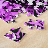 Puzzle Peinture de plaque dans l'orchidée (Côté)