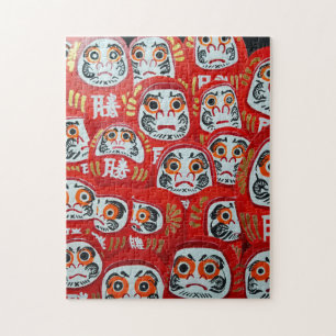 Puzzle Peinture de poupées Daruma par Alfred Fox