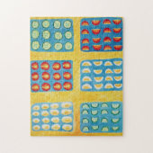 Puzzle Peinture de préparation de salade (Vertical)