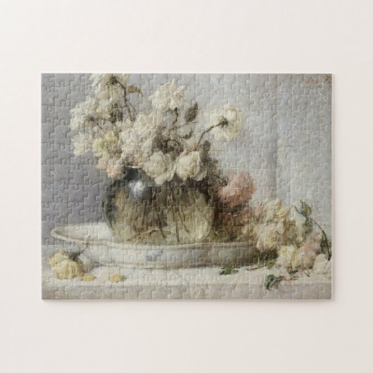 Puzzle Peinture de roses (Horizontal)