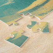 Puzzle Peinture de surf de la plage de Chow Chow (Côté)
