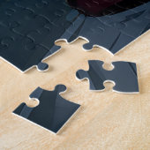 Puzzle Peinture de surf de plage de Malamute d'Alaska (Côté)