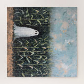 Puzzle Peinture de terrain de maïs fantôme lunaire (Horizontal)