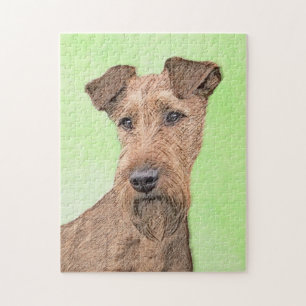 Puzzle Peinture de Terrier irlandais - Cute Original Dog 