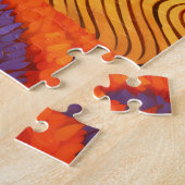 Puzzle Peinture de Toscane au coucher du soleil | Italie (Côté)