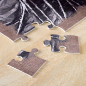 Puzzle Peinture de visage de tigre (Côté)