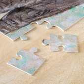 Puzzle Peinture des éléphants de bébé (Côté)