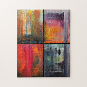 Puzzle Peinture des saisons par Alfred Fox