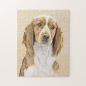 Puzzle Peinture d'espagnol Welsh Springer - Art original (Vertical)