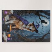 Puzzle Peinture d'Halloween fantaisiste (Horizontal)