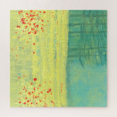 Puzzle Peinture du paysage de prairie (Horizontal)