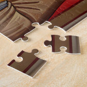 Puzzle Peinture d'un saint âgé (Côté)
