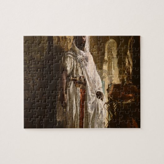 Puzzle Peinture en chef maure africaine Portrait (Horizontal)