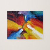 Puzzle Peinture expressionniste abstraite (Horizontal)