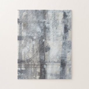 Puzzle Peinture gris contemporaine
