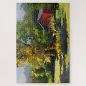 Puzzle Peinture impressionniste de la ferme Pioneer (Vertical)