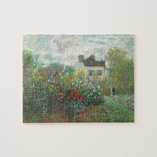Puzzle Peinture impressionniste du jardin de l'artiste Re