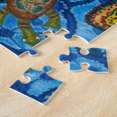 Puzzle Peinture indigène de tortues (Côté)