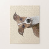Puzzle Peinture italienne Greyhound - Cute Original Chien (Vertical)