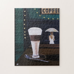Puzzle Peinture Latte Macchiato par Alfred Fox