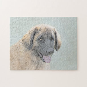 Puzzle Peinture Leonberger - Joli art original chien