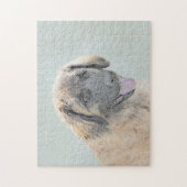 Puzzle Peinture Leonberger - Joli art original chien (Vertical)