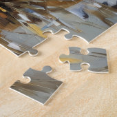 Puzzle Peinture majestueuse sur le tigre (Côté)