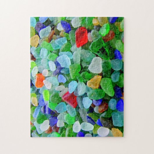 Puzzle Peinture murale en verre de plage (Vertical)