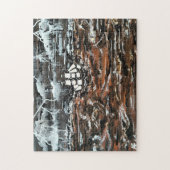 Puzzle Peinture Navires dans une tempête par Alfred Fox (Vertical)