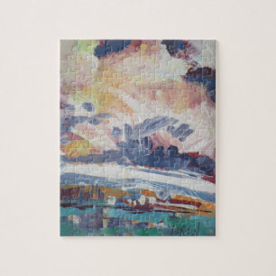 Puzzle Peinture Nuages en Formation / Artiste Larry Lerew