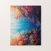 Puzzle Peinture numérique couleur Coral Reef (Vertical)
