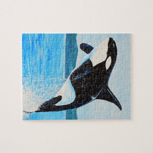 Puzzle Peinture Orca (Horizontal)