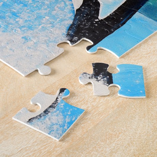 Puzzle Peinture Orca (Côté)