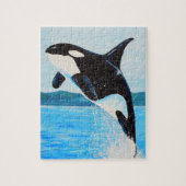 Puzzle Peinture Orca (Vertical)