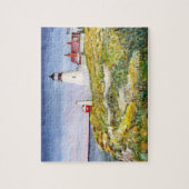 Puzzle Peinture principale d'aquarelle du Maine de phare (Vertical)