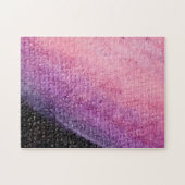 Puzzle Peinture rose et noir (Horizontal)