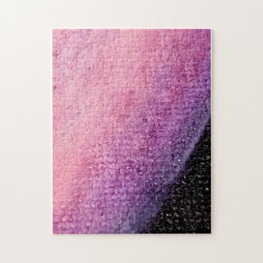 Puzzle Peinture rose et noir (Vertical)