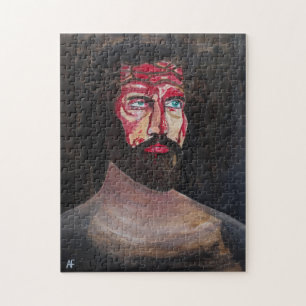 Puzzle Peinture Sang du Christ par Alfred Fox