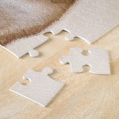 Puzzle Peinture Shiba Inu (Rouge) - Art Chien original (Côté)